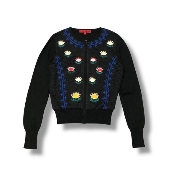 Vivienne Tam Flower Logo Top - Picture 1 of 5